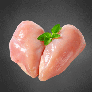 Fresh halal chicken breast fillets ideal for grilling, baking, or salads