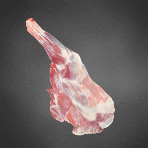 Fresh halal goat shoulder meat for slow cooking and curries